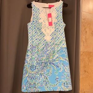 Lilly Pulitzer Blue and White Dress